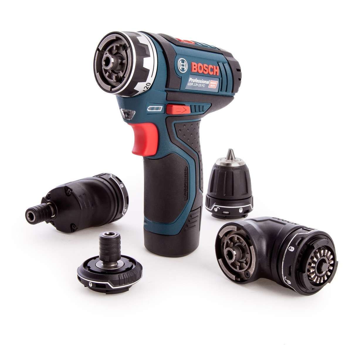 Taladro / Atornillador ¼" Y 3/8" 12V 0 - 1,300 rpm Heavy Duty GSR 12V-15 FC 19F6.0 Bosch 2
