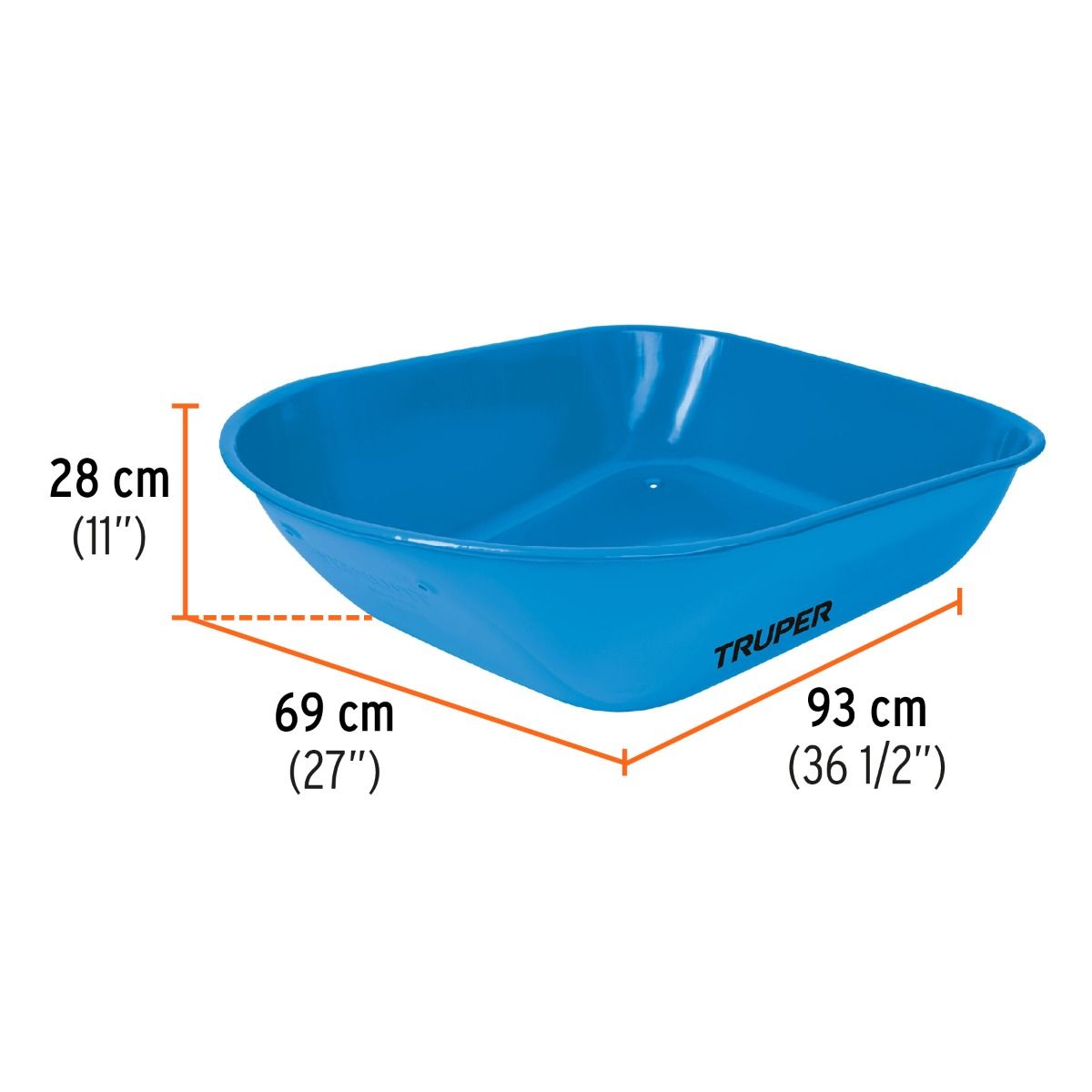Carretilla 5.5 ft3 Neumática 11752 CAT-50ND Truper 2