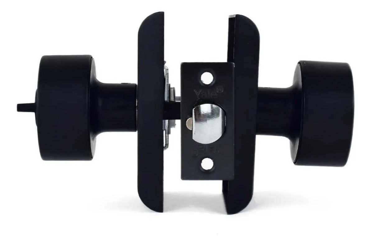 CERRADURA DE PERILLA P/RECAMARA SANTA FE NEGRO 89560 YALE 2