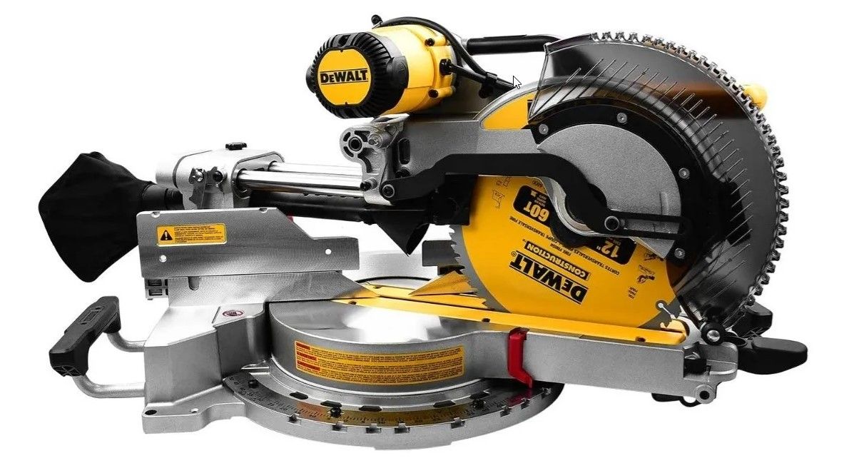 Sierra ingleteadora angular telescópica 12 Pulg 1675w DWS780 DeWalt 4