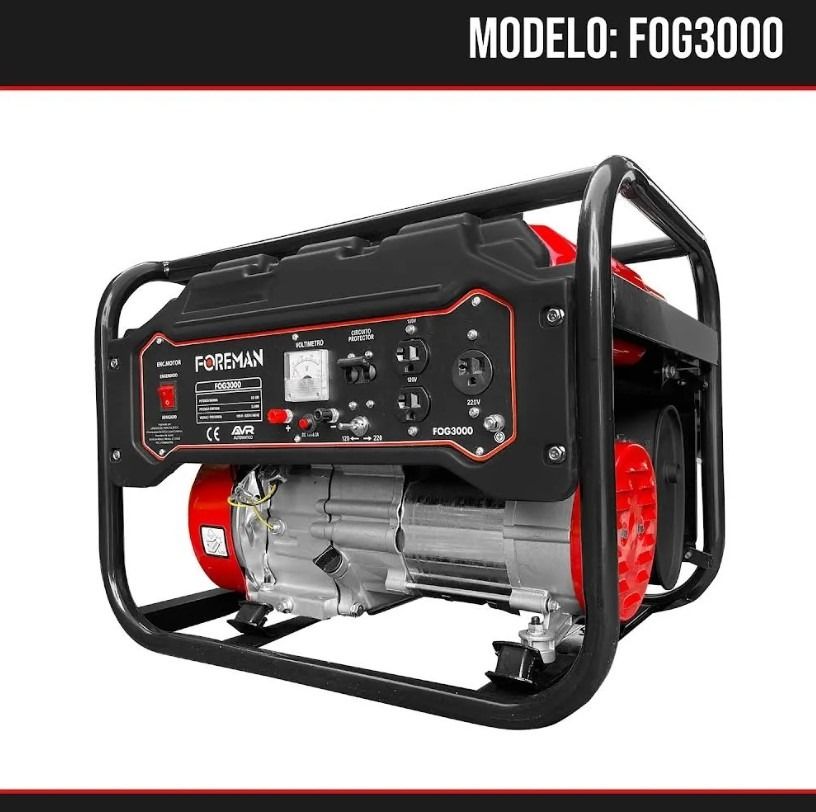 Generador a Gasolina FOG3000 Foreman 6