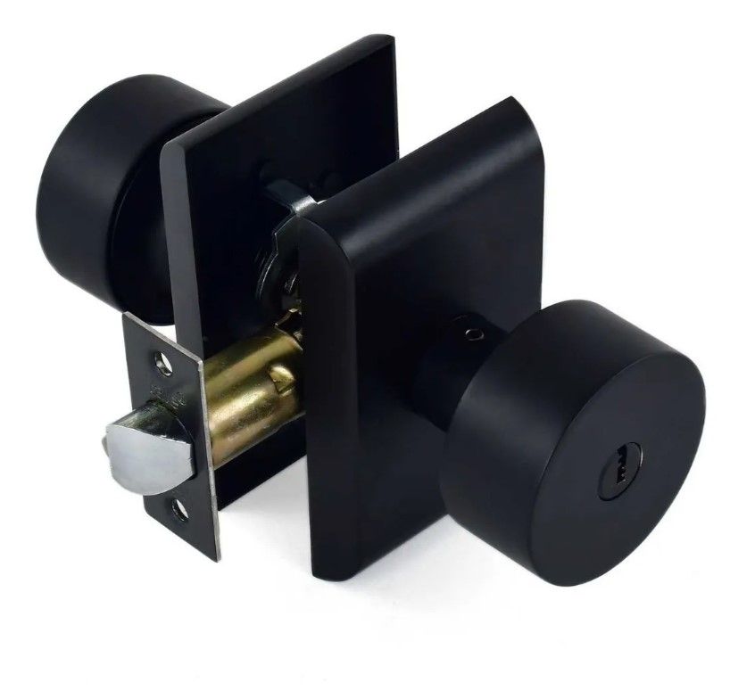 CERRADURA DE PERILLA P/RECAMARA SANTA FE NEGRO 89560 YALE