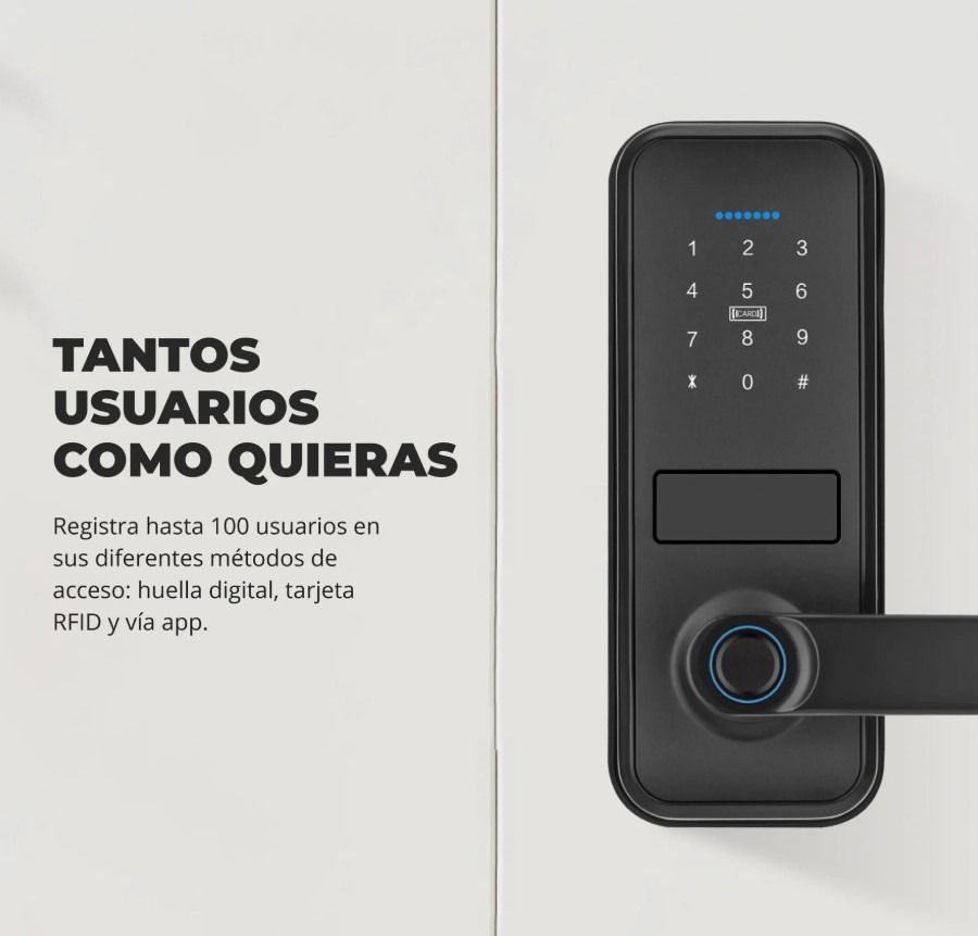 Cerradura inteligente EXC-SL200 EXCEL 6