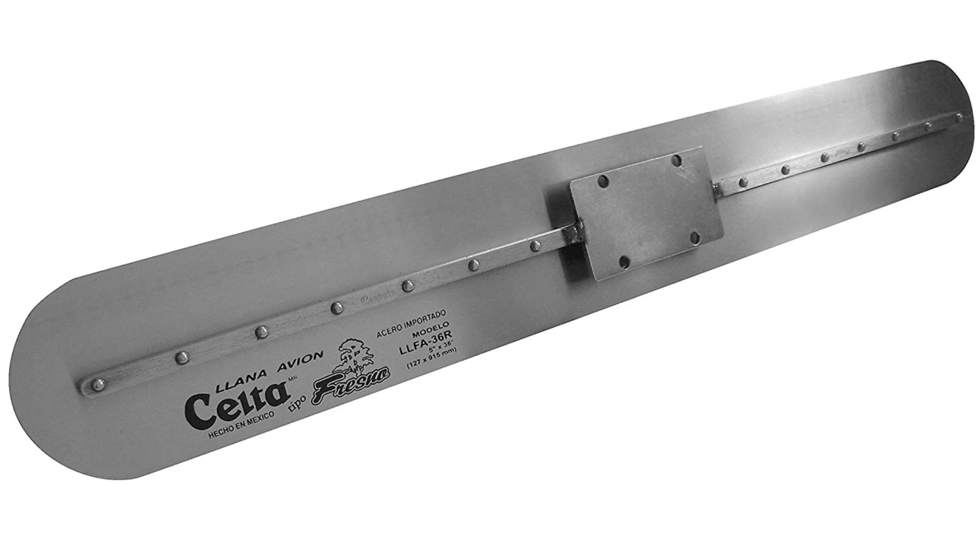 Llana Tipo Fresno (Avión) 36″ con Placa LLFA-A36 Celta 2