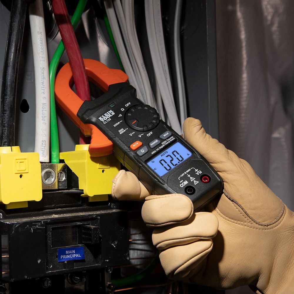 Multímetro de gancho y kit de prueba eléctrica CL120VP Klein Tools 4
