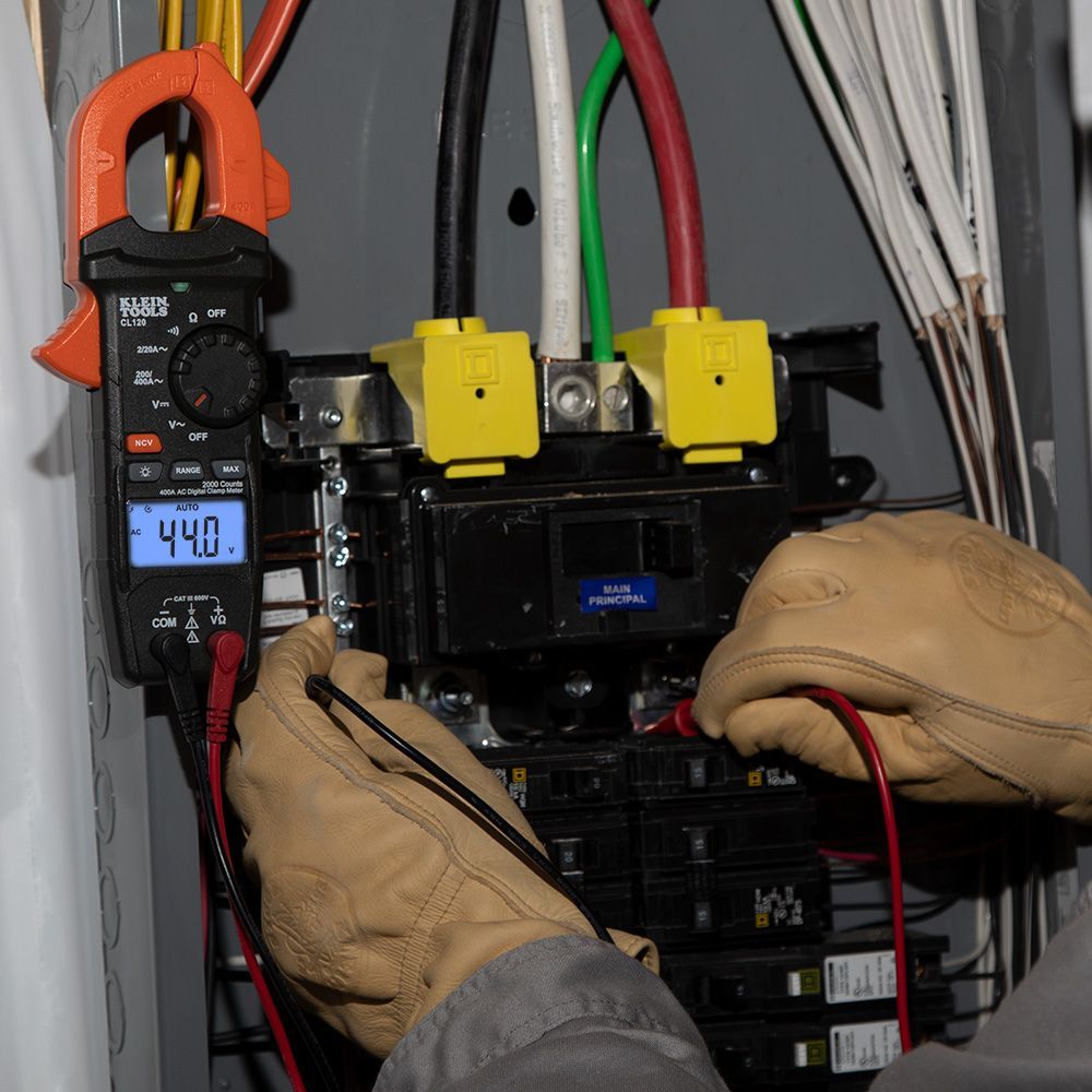 Multímetro de gancho y kit de prueba eléctrica CL120VP Klein Tools 5