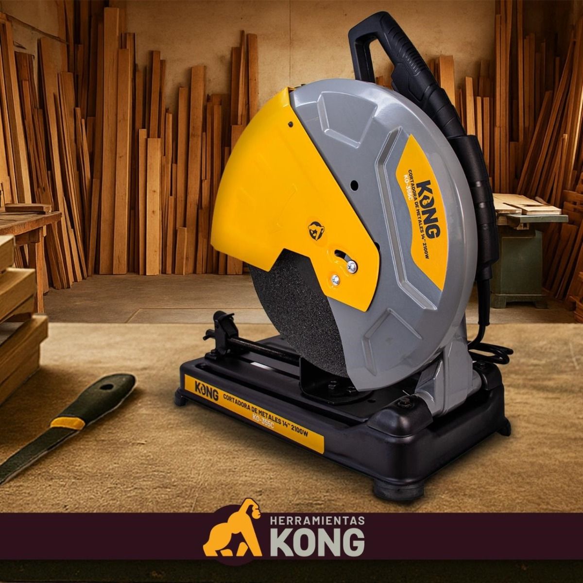 Cortadora de Metales 14” KO-355C Kong 7