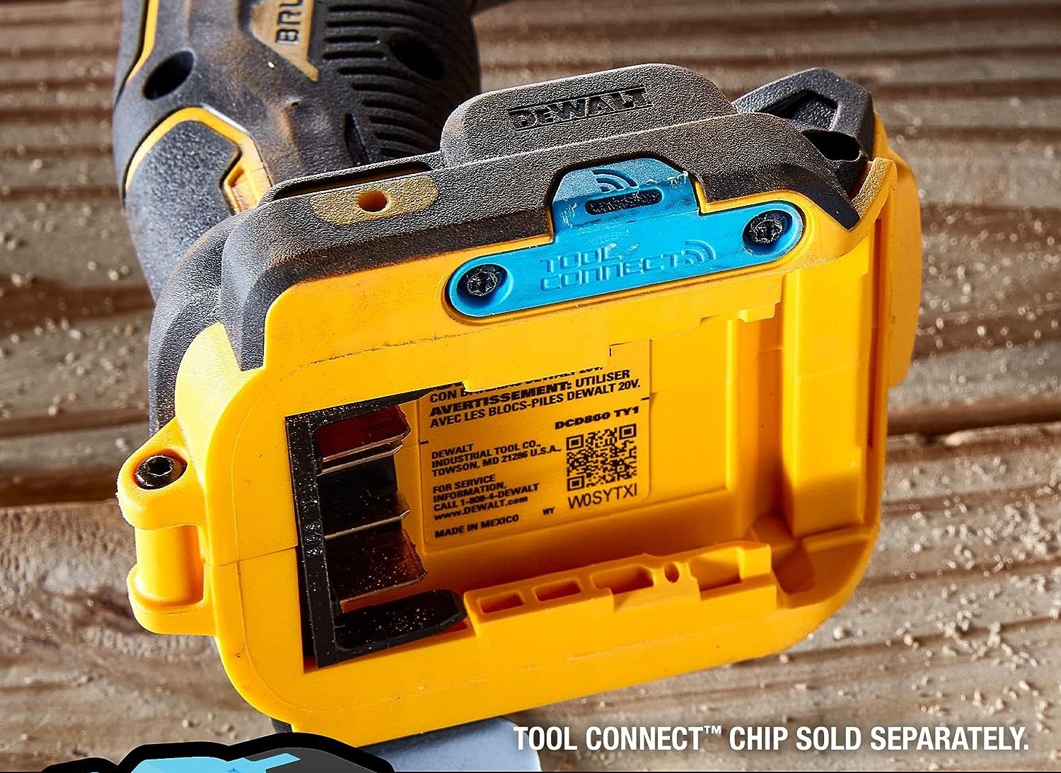 Taladro/Atornillador 1/2" 20V MAX* XR Brushless DCD805B-B3 DeWalt 4