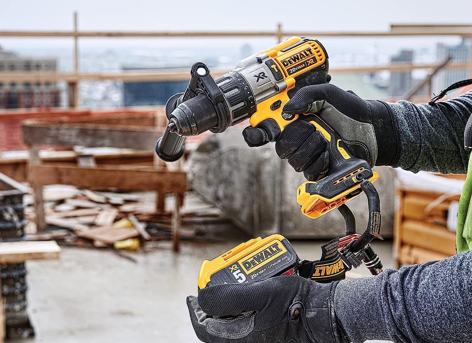 Combo Rotomartillo DCD996 + Atornillador DCF887 20V Brushless DCK299P2 DeWalt 2