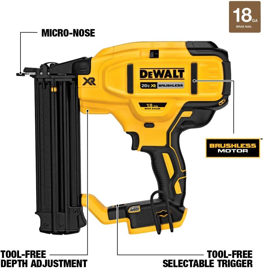 Clavadora Inalámbrica 20V Brushless DCN680D1 DeWalt 4