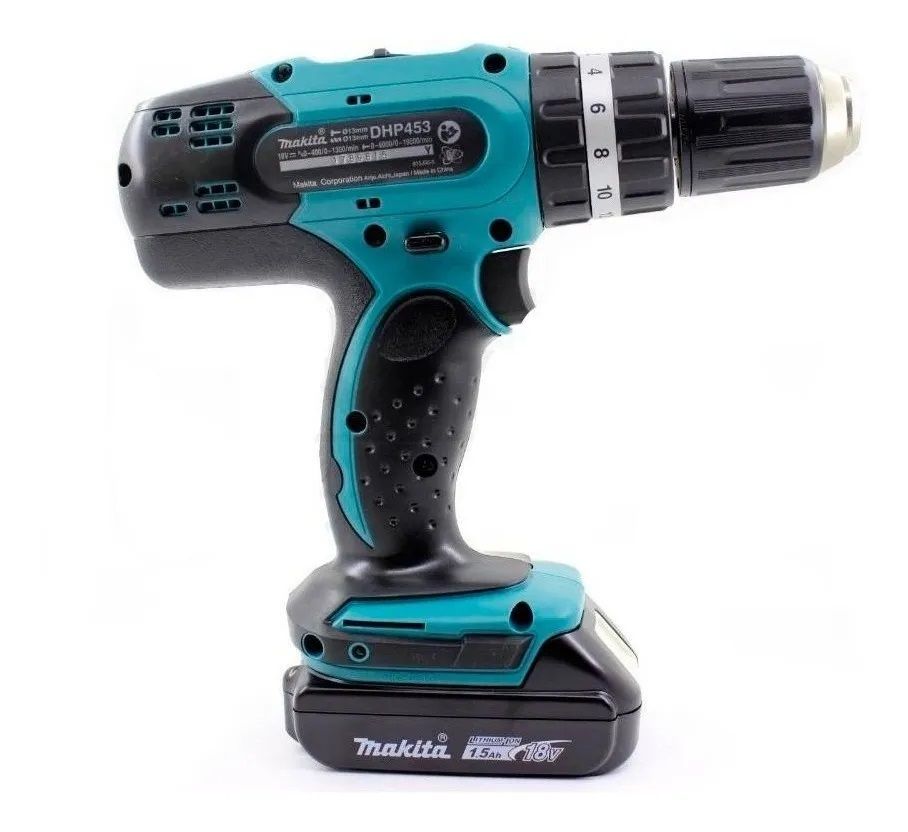 Rotomartillo 18V VVR DHP453X10 Makita 2