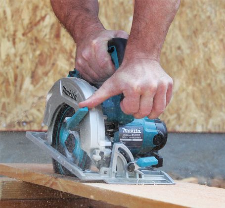 Sierra circular inalámbrica 36V 7-1/4 Pulg DHS711Z Makita 3