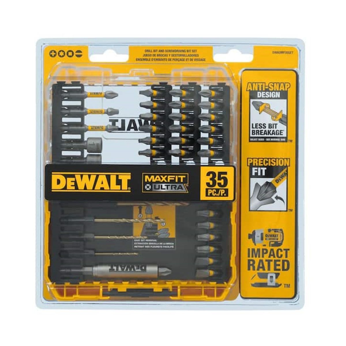 Juego de Puntas y Brocas 35Pzs DWAUMF35SET DeWalt 2