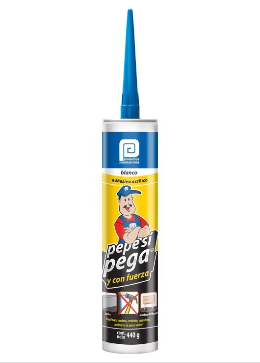 Pepe sí pega adhesivo acrílico blanco 440G Pennsylvania 2