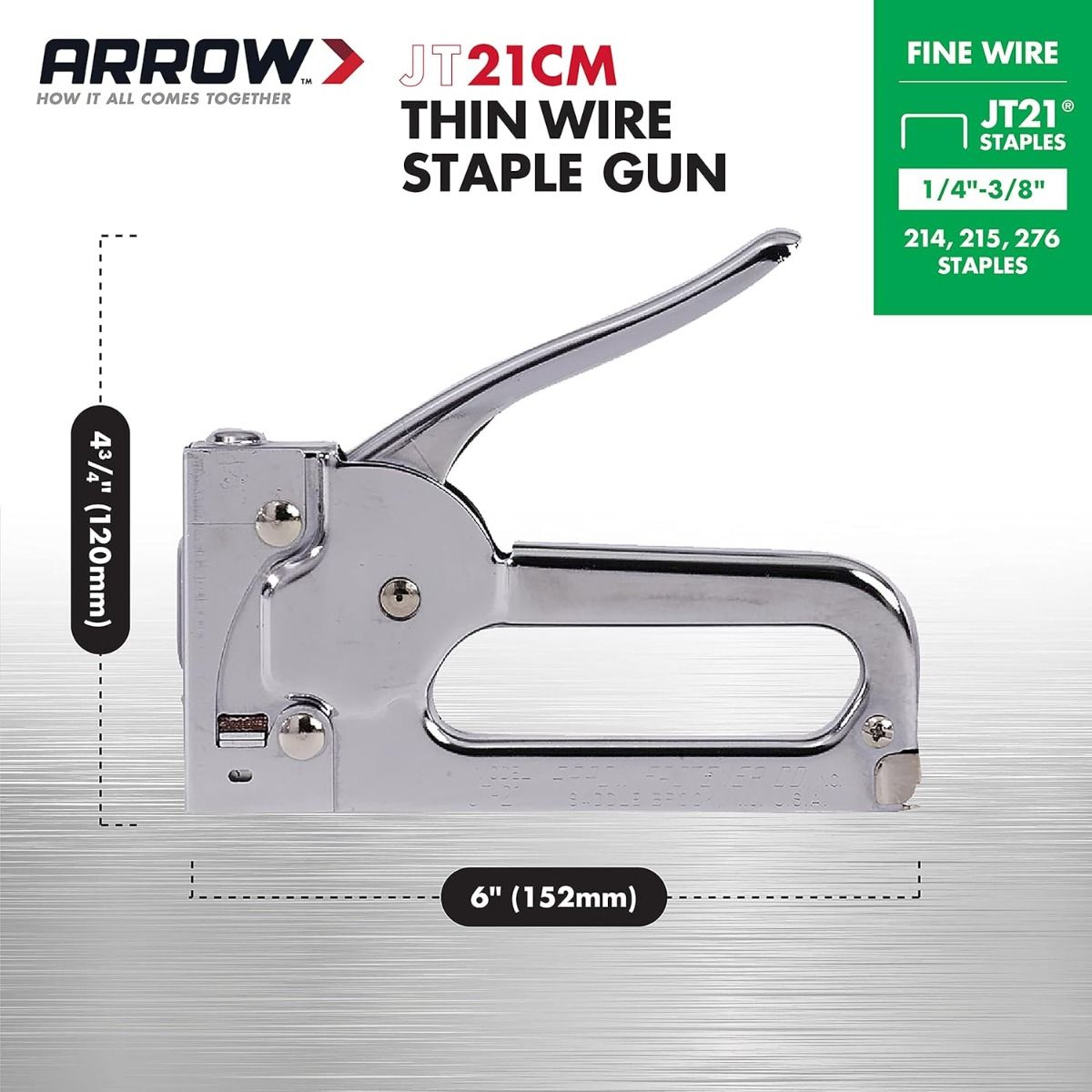Engrapadora JT21CM Arrow 8