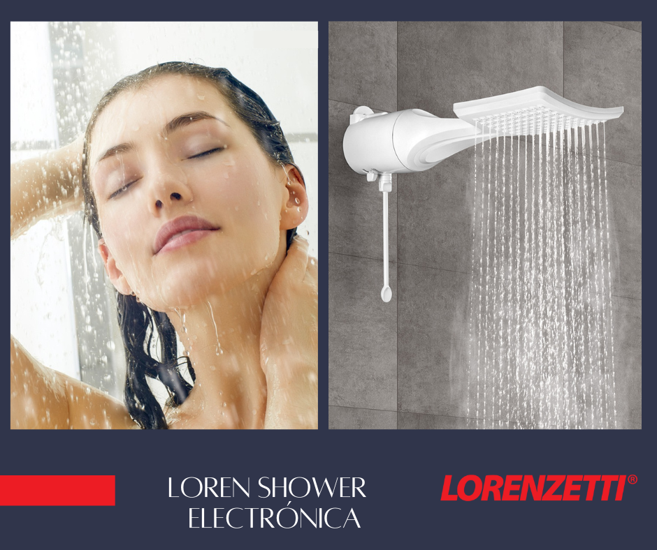 Regadera Loren Shower Electrónica 127V Lorenzetti 3