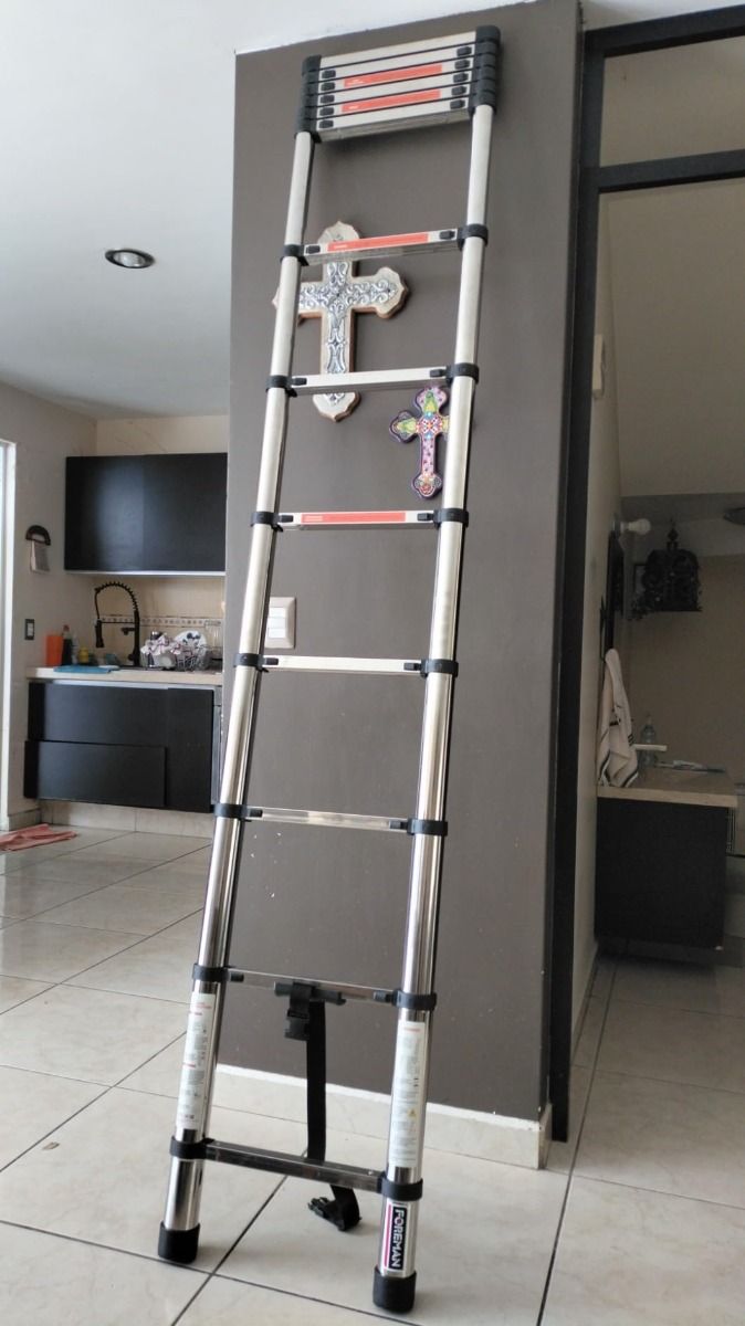 Escalera Telescópica 3.8M FO-ET Foreman 7