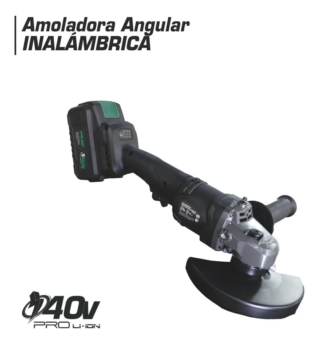Esmeriladora 5” 40V AA-8500PT Oakland 2