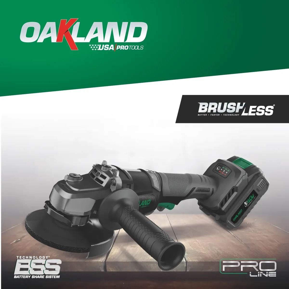 Esmeriladora 5” 40V AA-8500PT Oakland 7