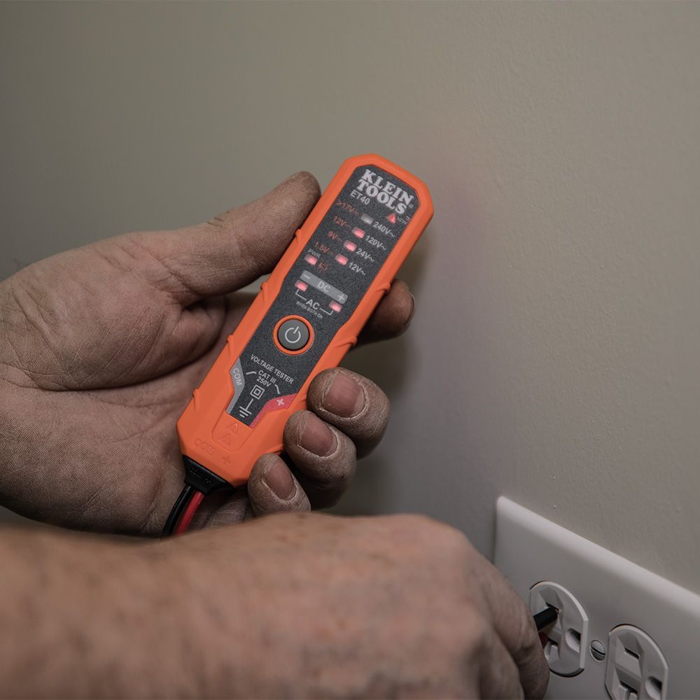 Multímetro de gancho y kit de prueba eléctrica CL120VP Klein Tools 8