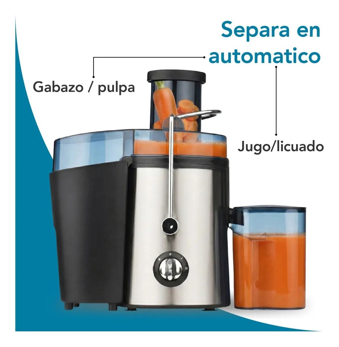 Extractor de Jugos 1000W SHTEJ500 Shtark 7