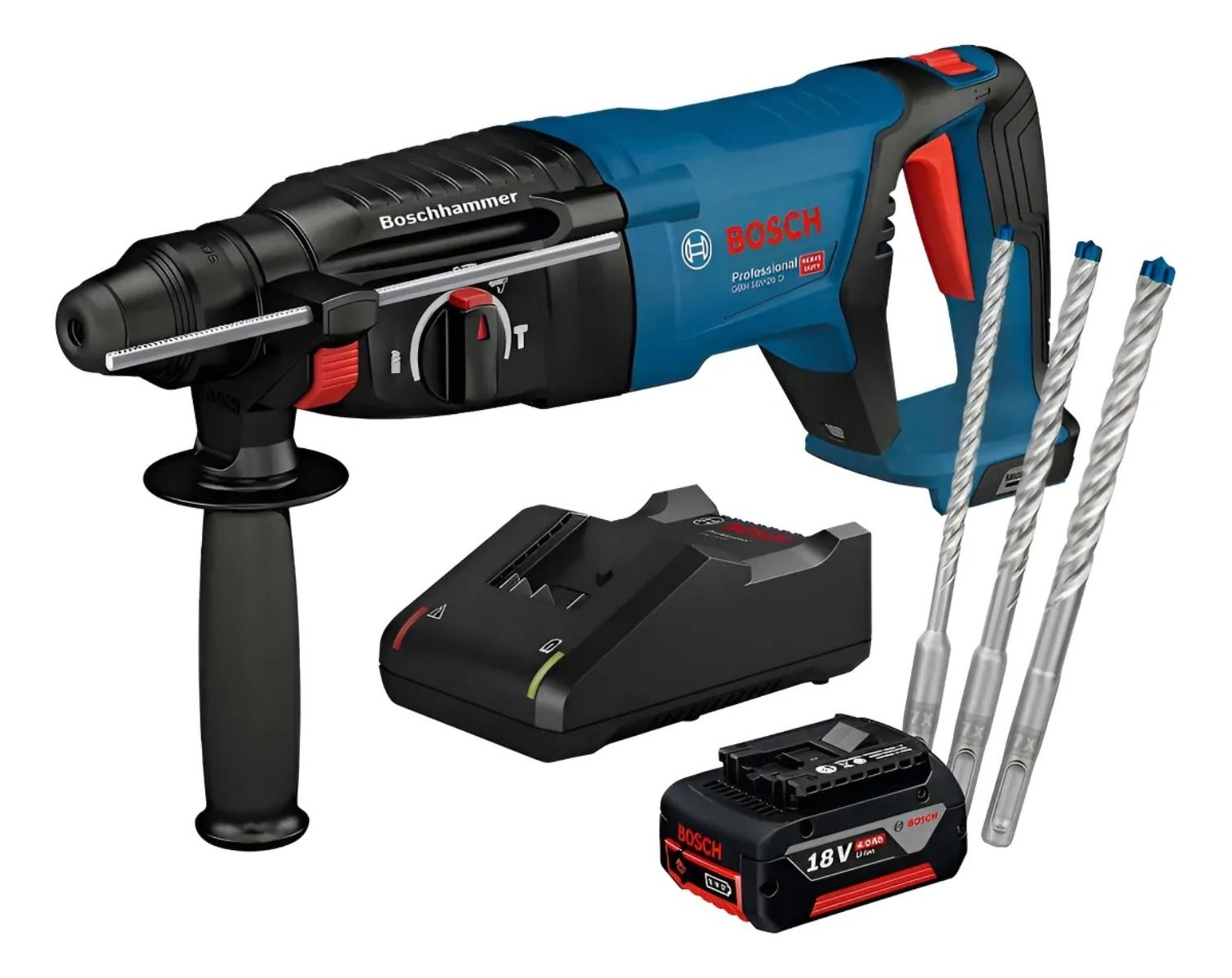 Martillo Perforador SDS Plus GBH 18V-26 D Bosch