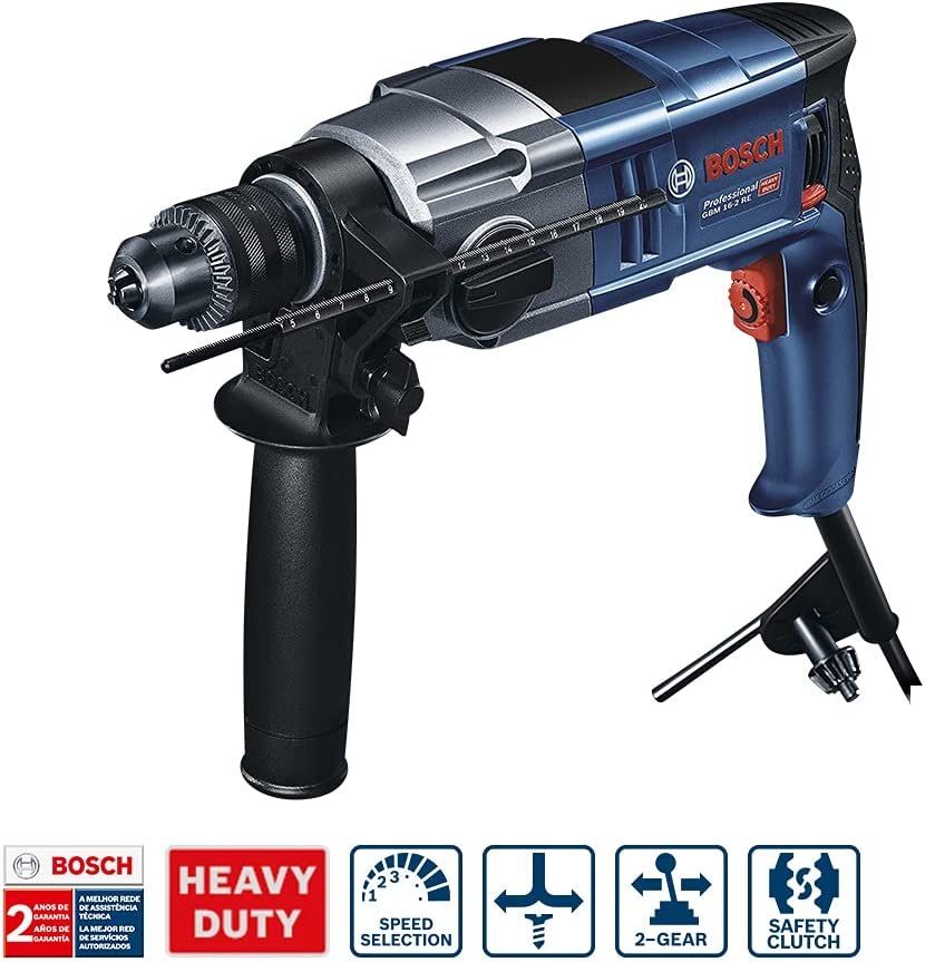 Taladro Reversible 800W 11B80G GBM 16-2 RE Bosch 2