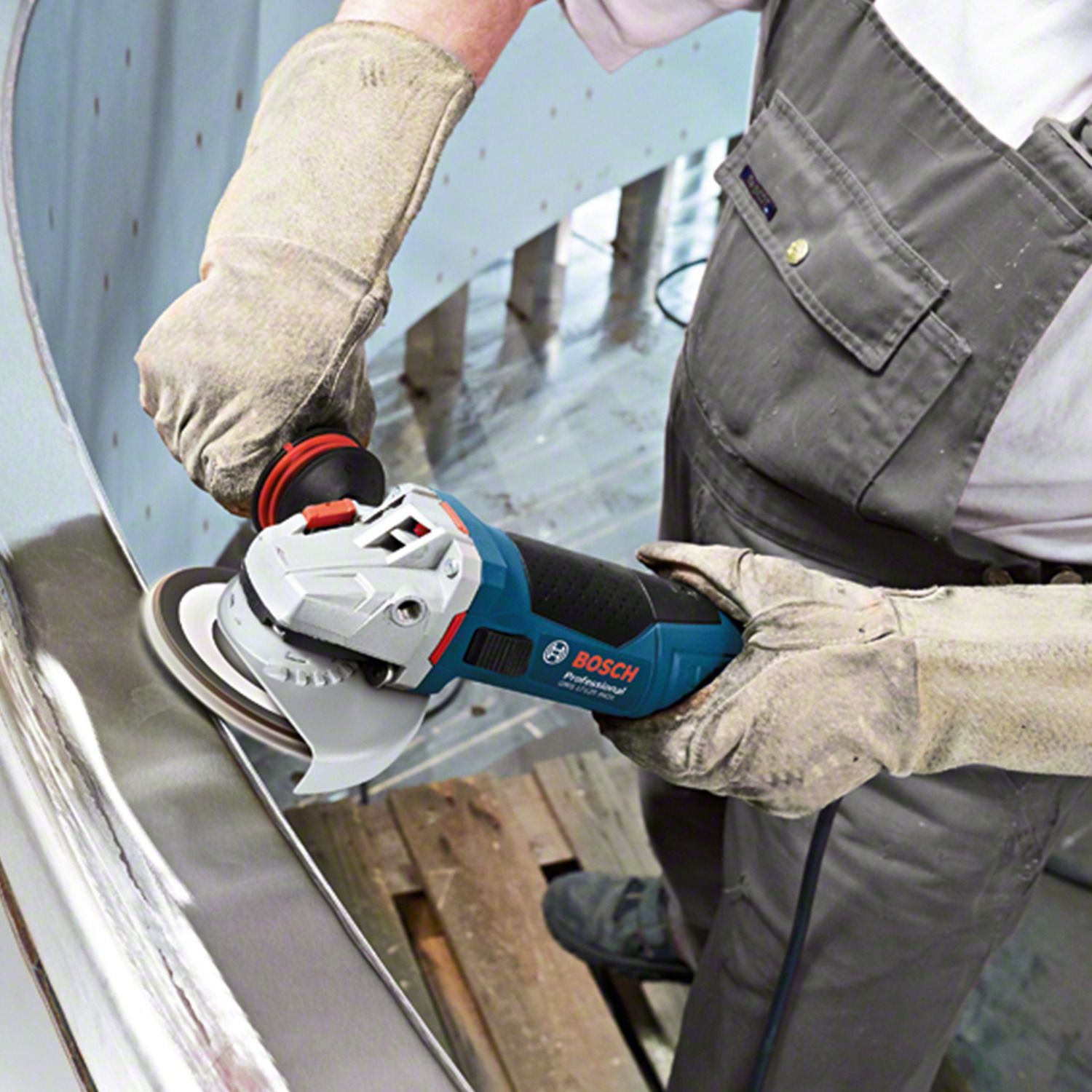 Miniesmeriladora 5" GWS 17-125 S Bosch 8