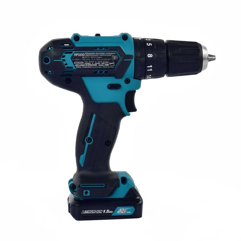 Rotomartillo Inalámbrico de 3/8" 12V HP333DWYE Makita 2
