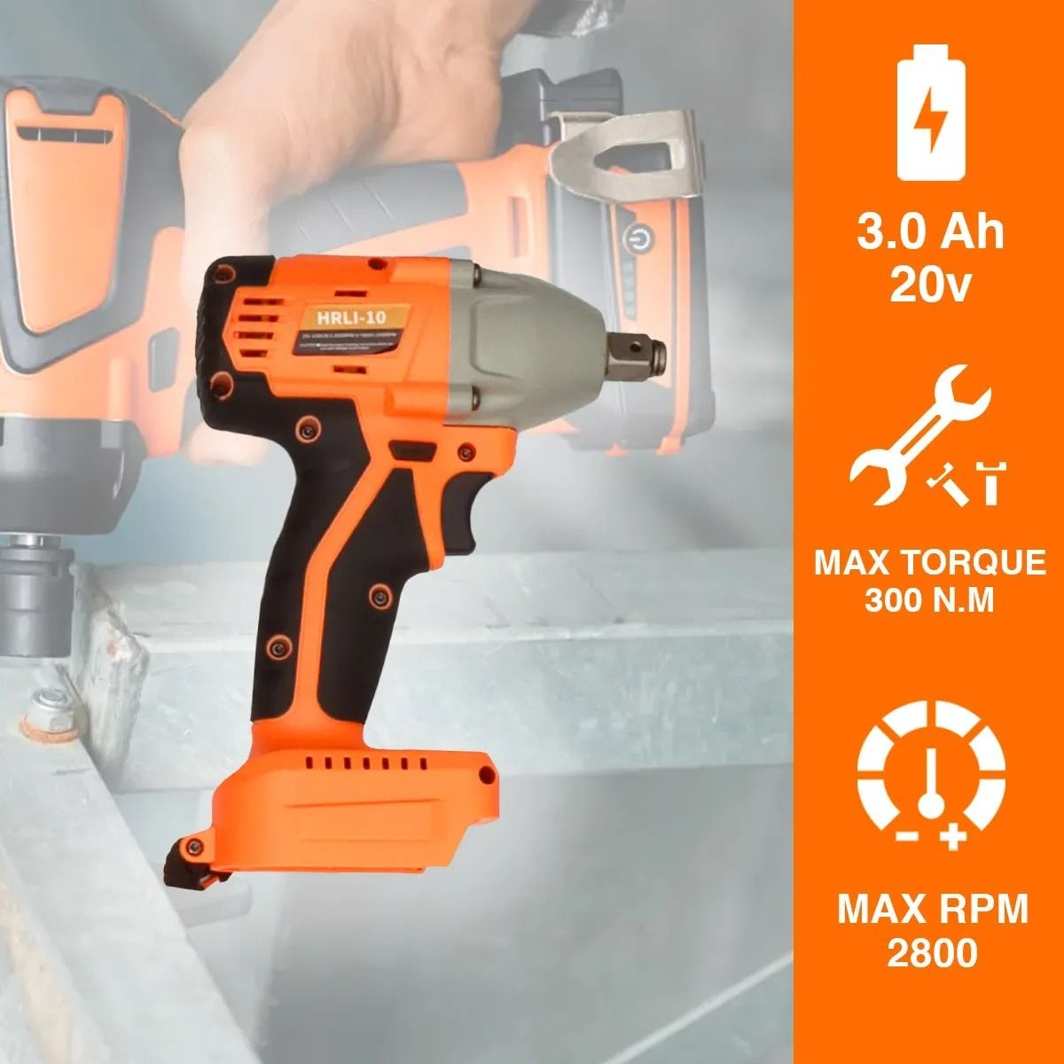 Combo Inalámbricos 20V HR4EN1-10 Found Tools 3