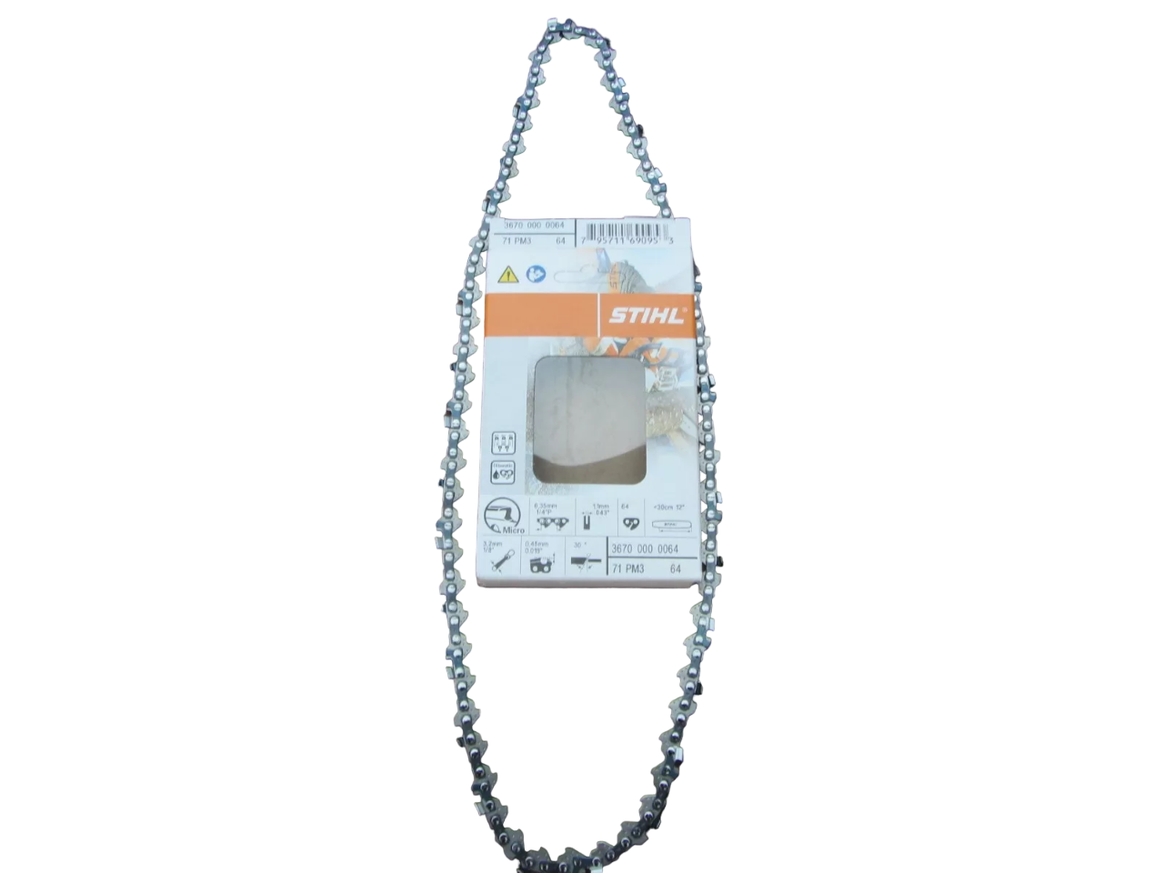 Cadena De 12” Para Motosierra 1/4" P Picco Micro 3 (PM3), 1.1 mm Stihl 3