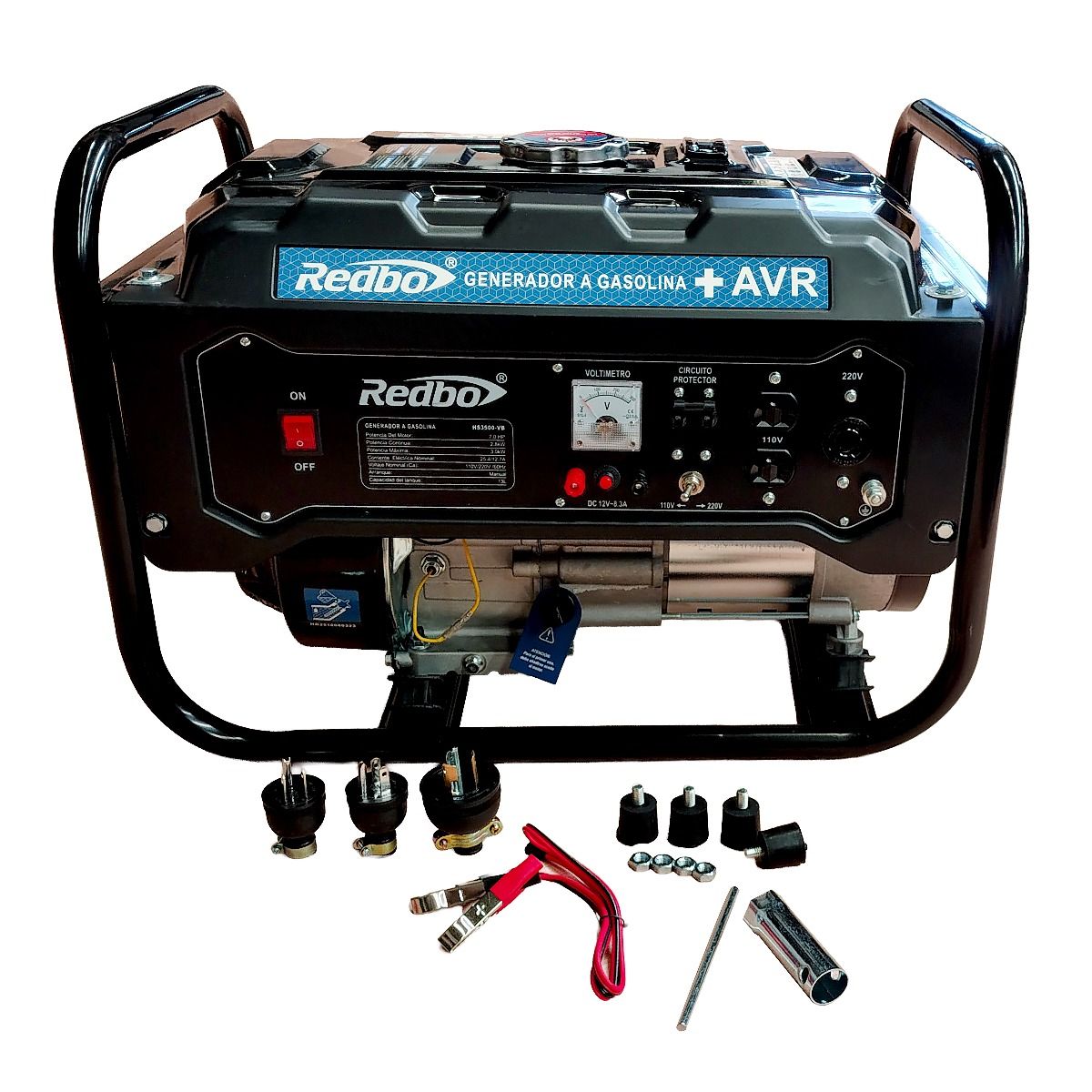 Generador a Gasolina 3500W HS3500-VB Redbo 6