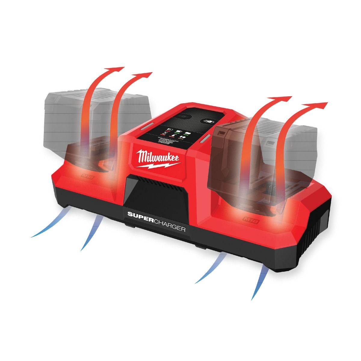 Supercargador Simultáneo Doble Compartimiento M18™ 48-59-1815 Milwaukee 5