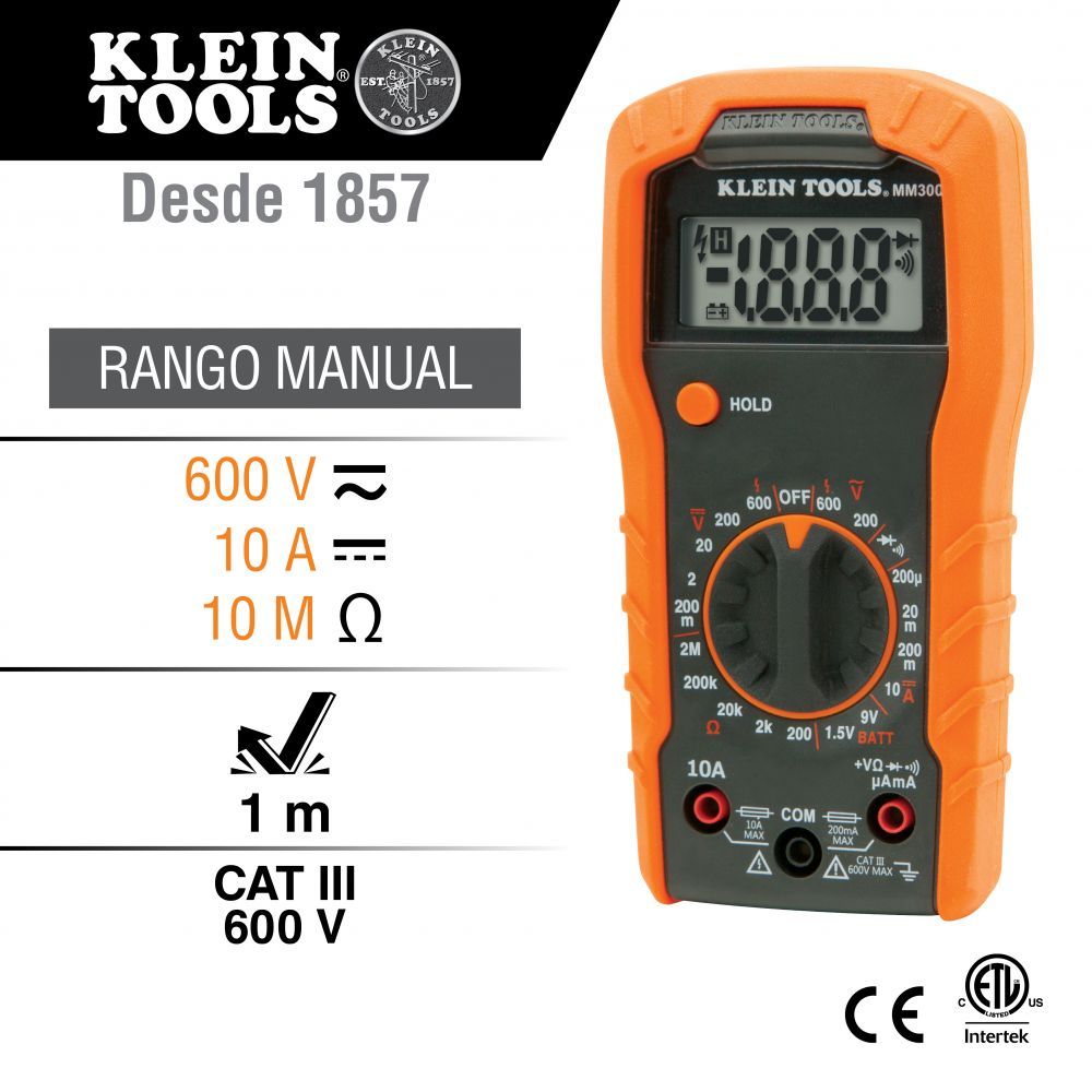 Kit De Prueba Con Multímetro 69149P Klein Tools 2