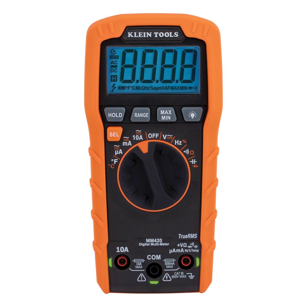 Multímetro digital de rango automático de 600 V MM420 Klein Tools 3