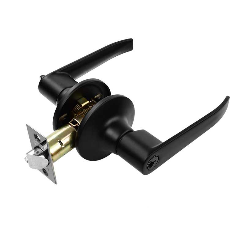 Cerradura recamara TAMPICO manija negro 5967 Philips 2