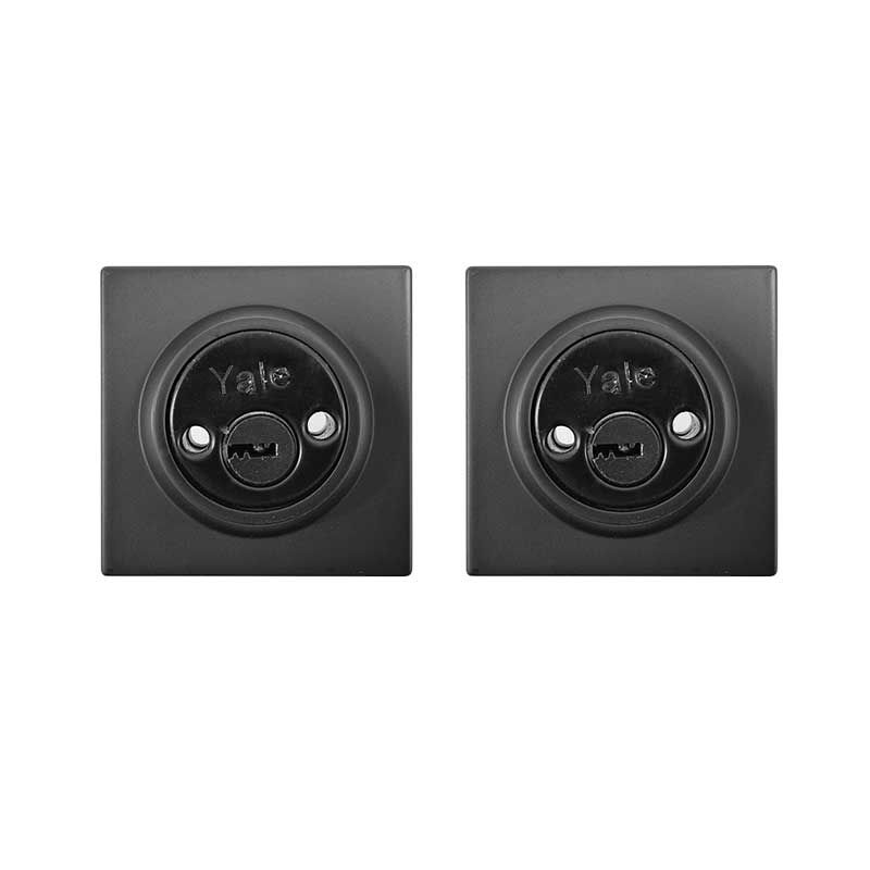 CERROJO LLAVE-LLAVE ARGOS NEGRO 89526 YALE 3