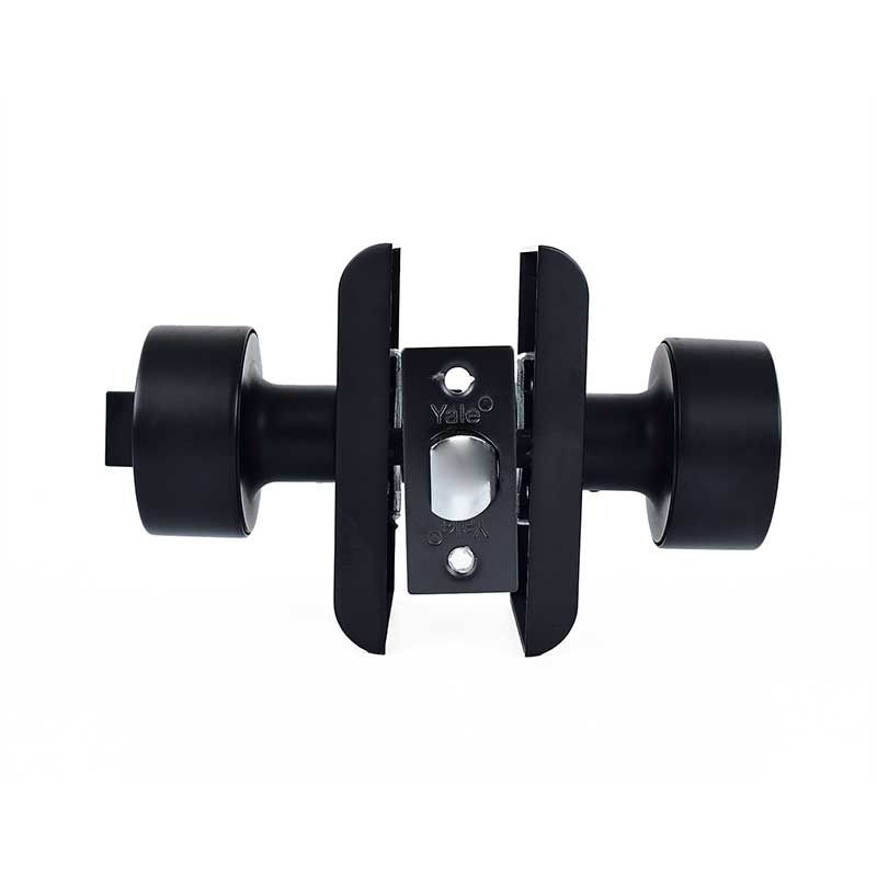 CERRADURA DE PERILLA P/BAÑO SANTA FE NEGRO 89561 YALE 2