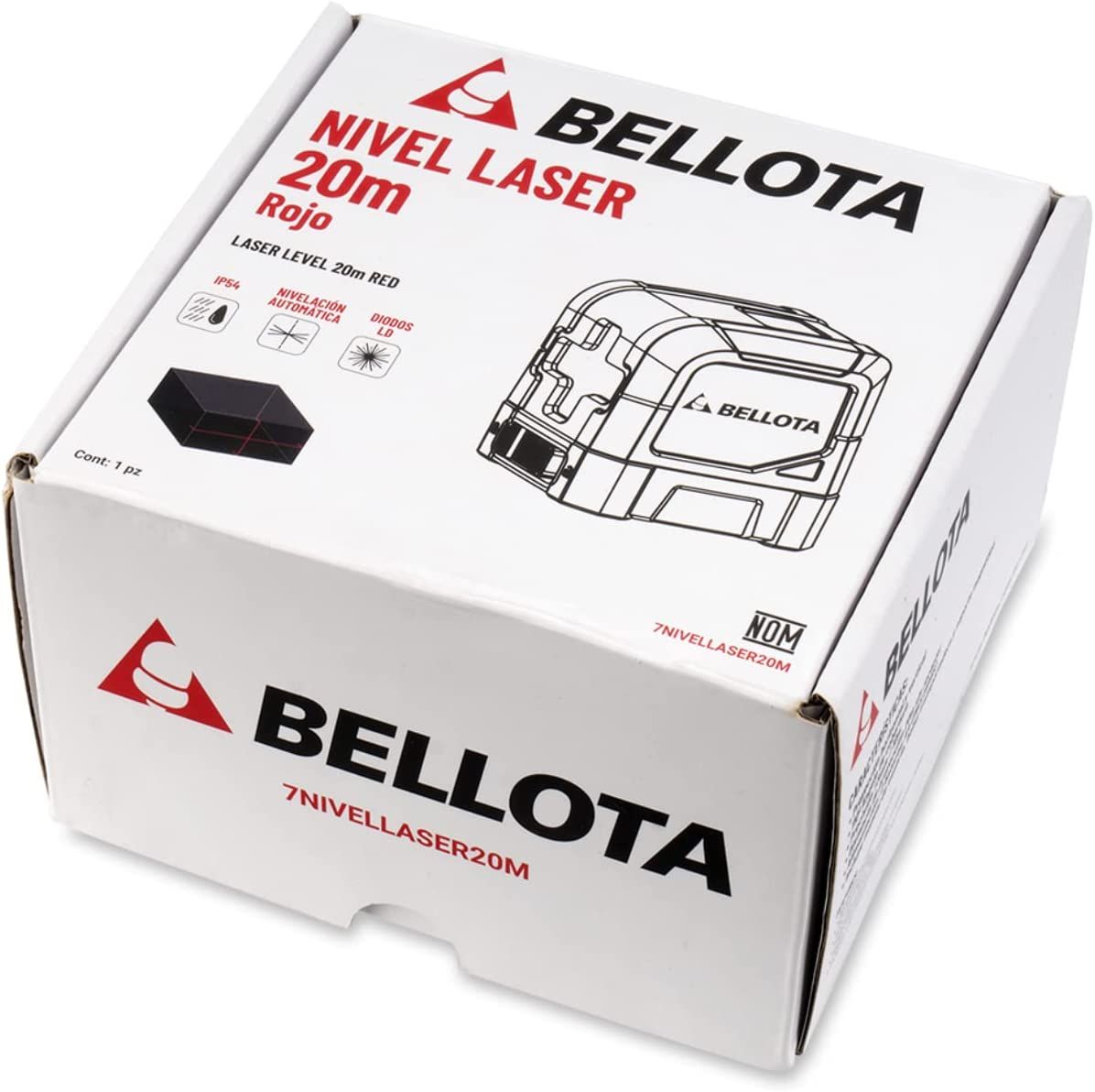 Nivel Láser 20M Rojo LASER20M Bellota 7