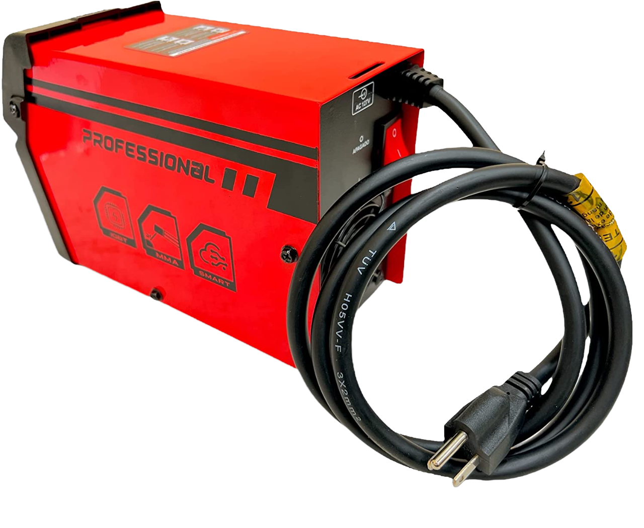 Soldadora Inversora MMA130S Roja Redbo 7