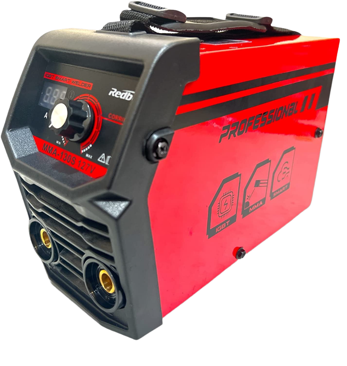 Soldadora Inversora MMA130S Roja Redbo 4