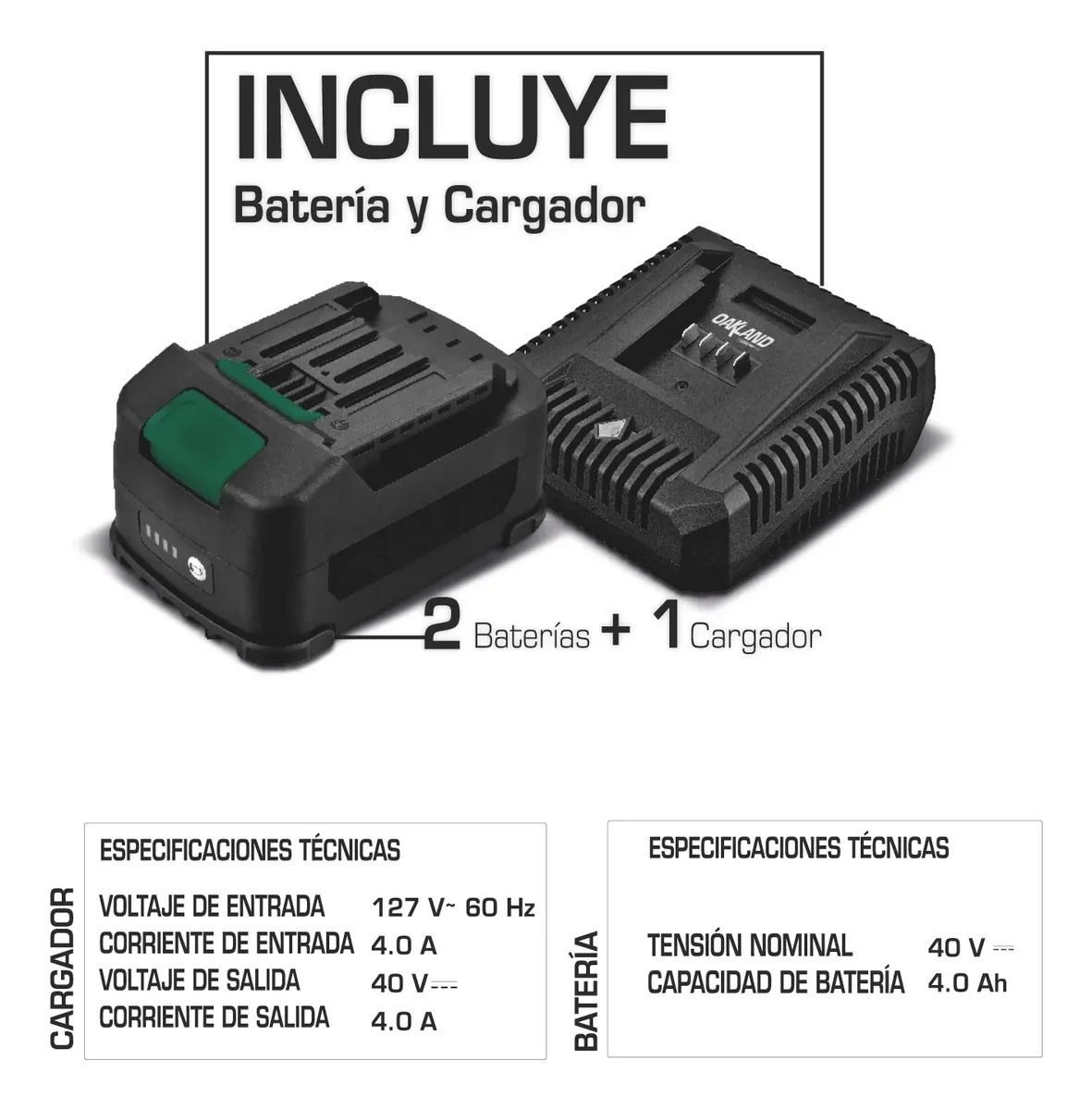 Rotomartillo 1/2" 40V TC-1500PT Oakland 5