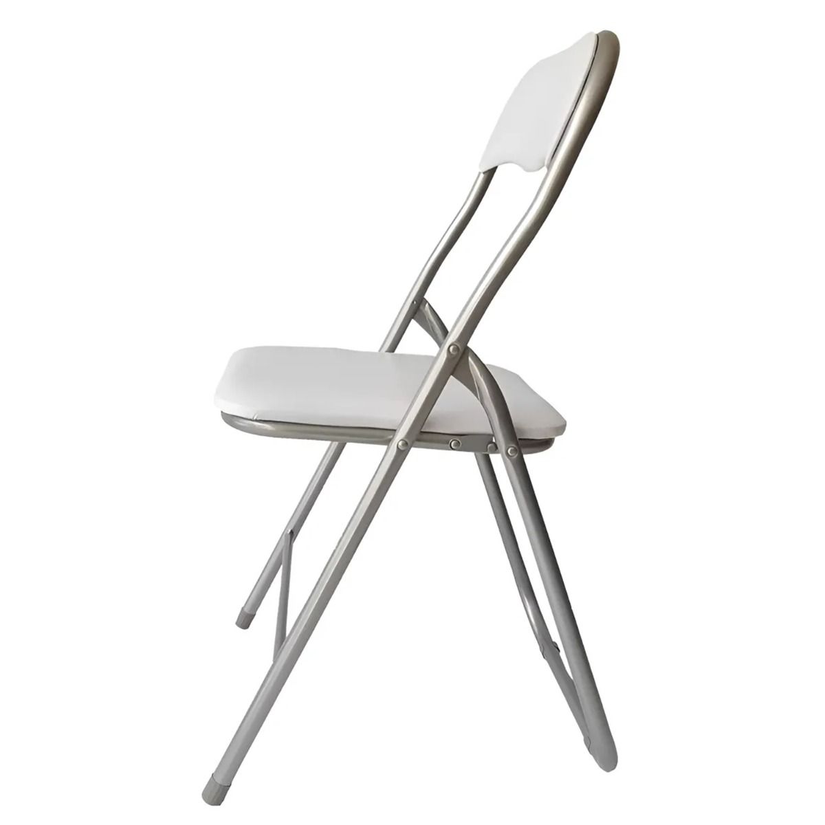 Silla Acojinada Plegable Blanca GardenLife 2