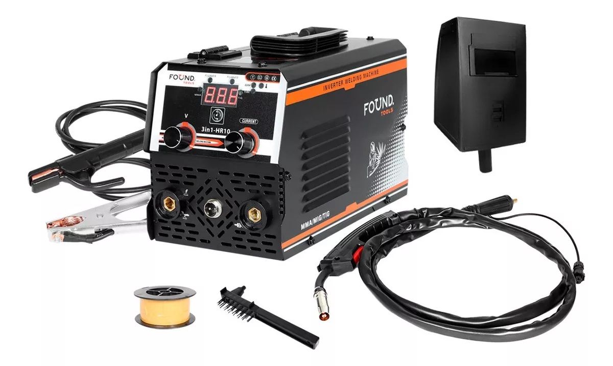 Soldadora Inversora MMA/MIG/MAG/TIG 5in1-FTL Found Tools 6