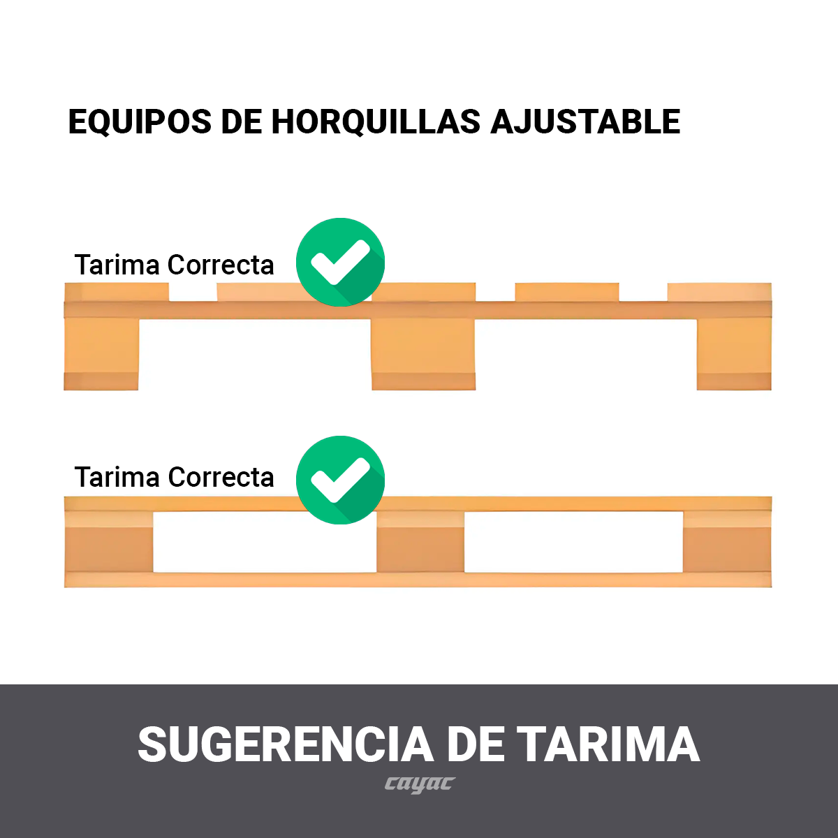 Montacargas Semieléctrico Cayac 2 Toneladas Pata Ancha Modelo MO004 6