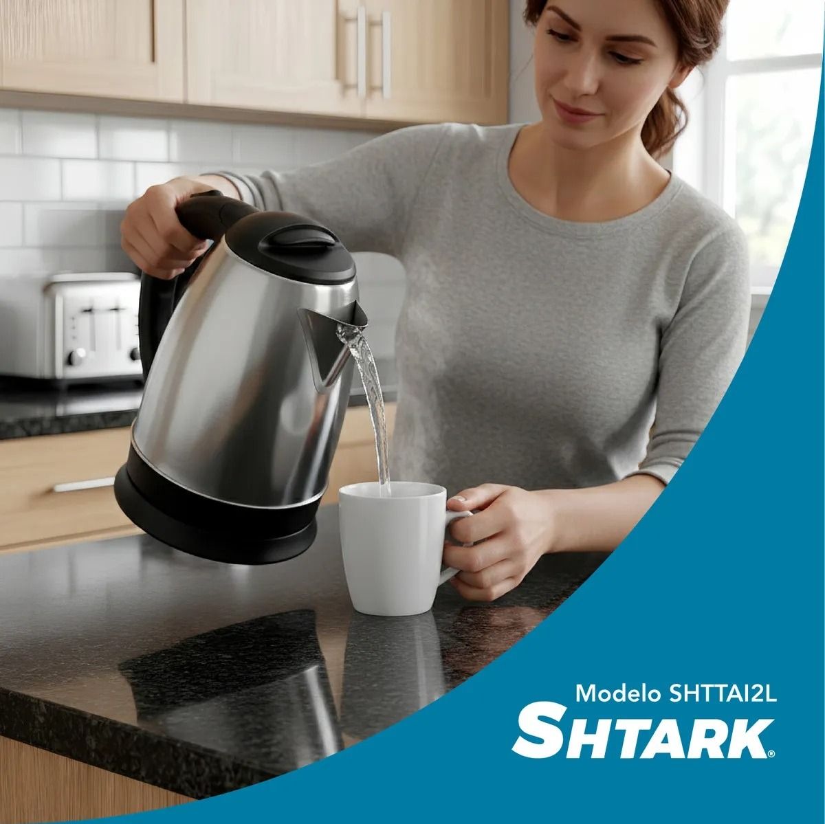 Tetera Eléctrica 2L SHTTAI2L Shtark 5