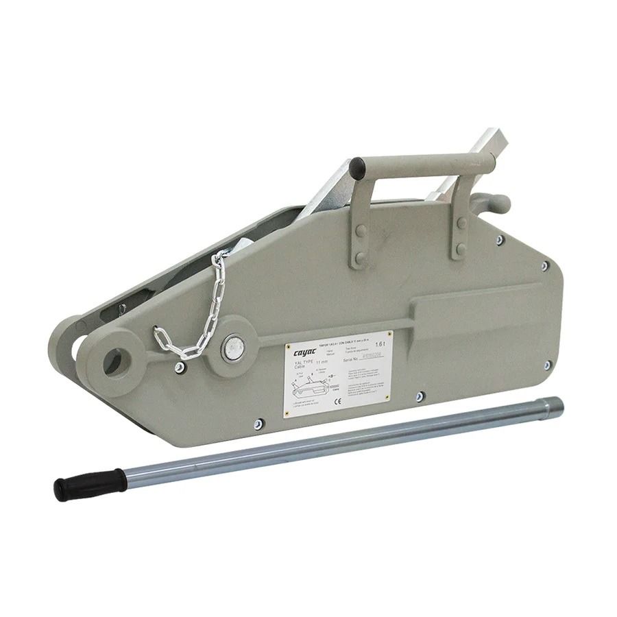 Tirfor Malacate 1.6 Ton Arrastre 2.4 Ton 11 mm 20 Mts T1002 Cayac 3
