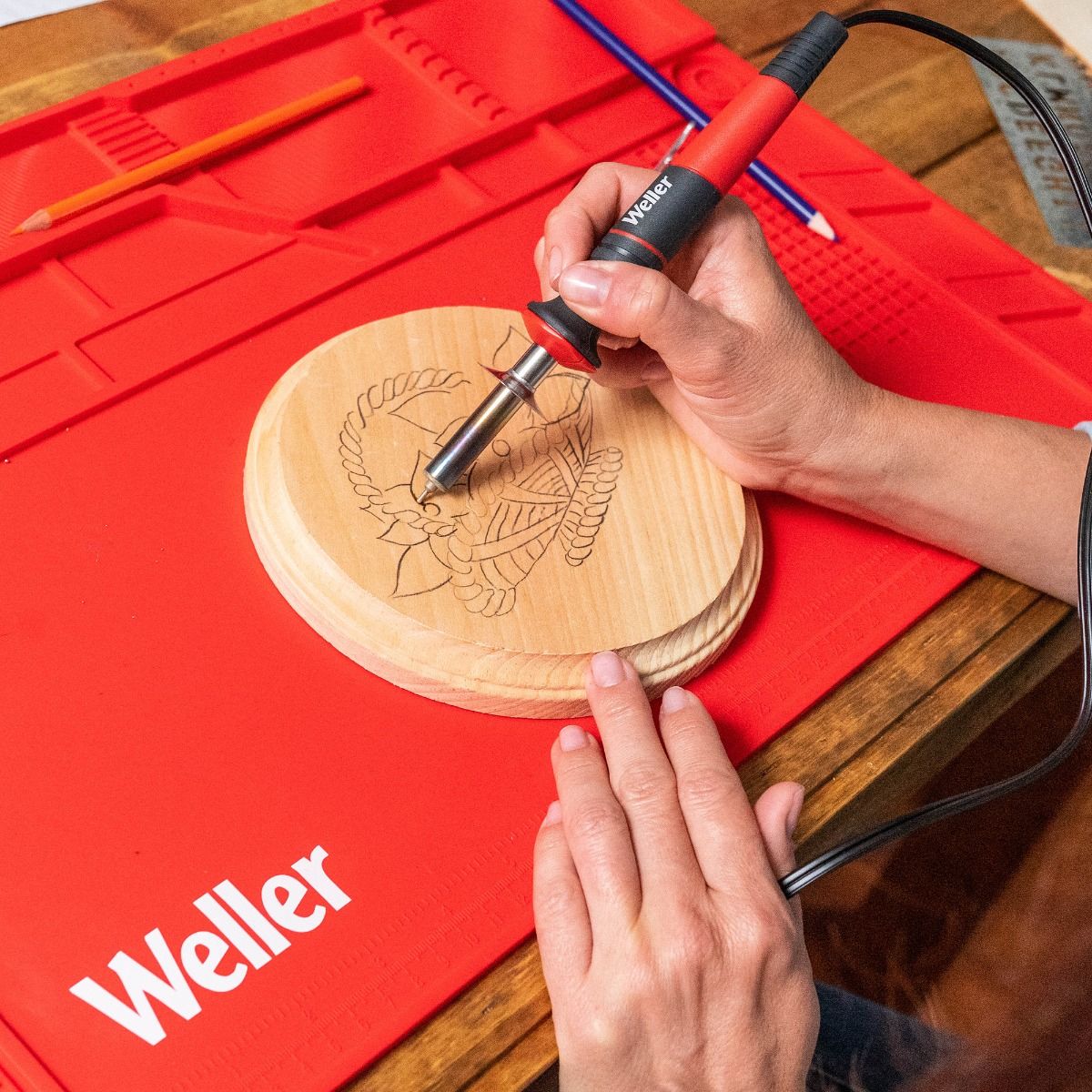 Kit de pirograbado 15 piezas 120V WLIWBK2512A Weller 6