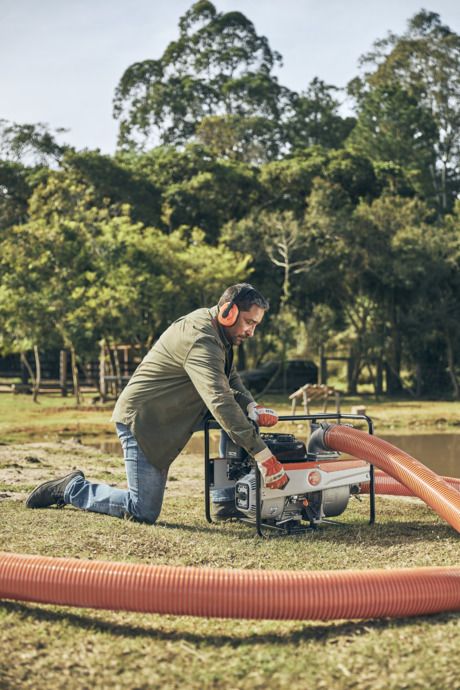 Motobomba a Gasolina 4” X 4” 7HP WP 900 Stihl 8