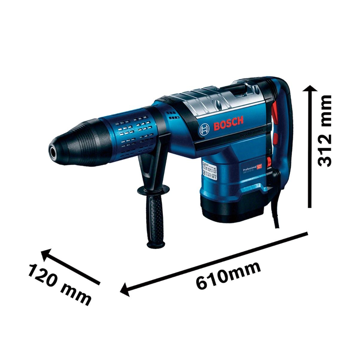 Martillo perforador con SDS max GBH 12-52 DV Professional 5